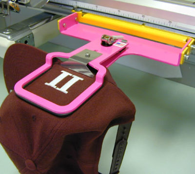 Side of Cap Clamp (Includes Adapter Bracket) – Embroidery